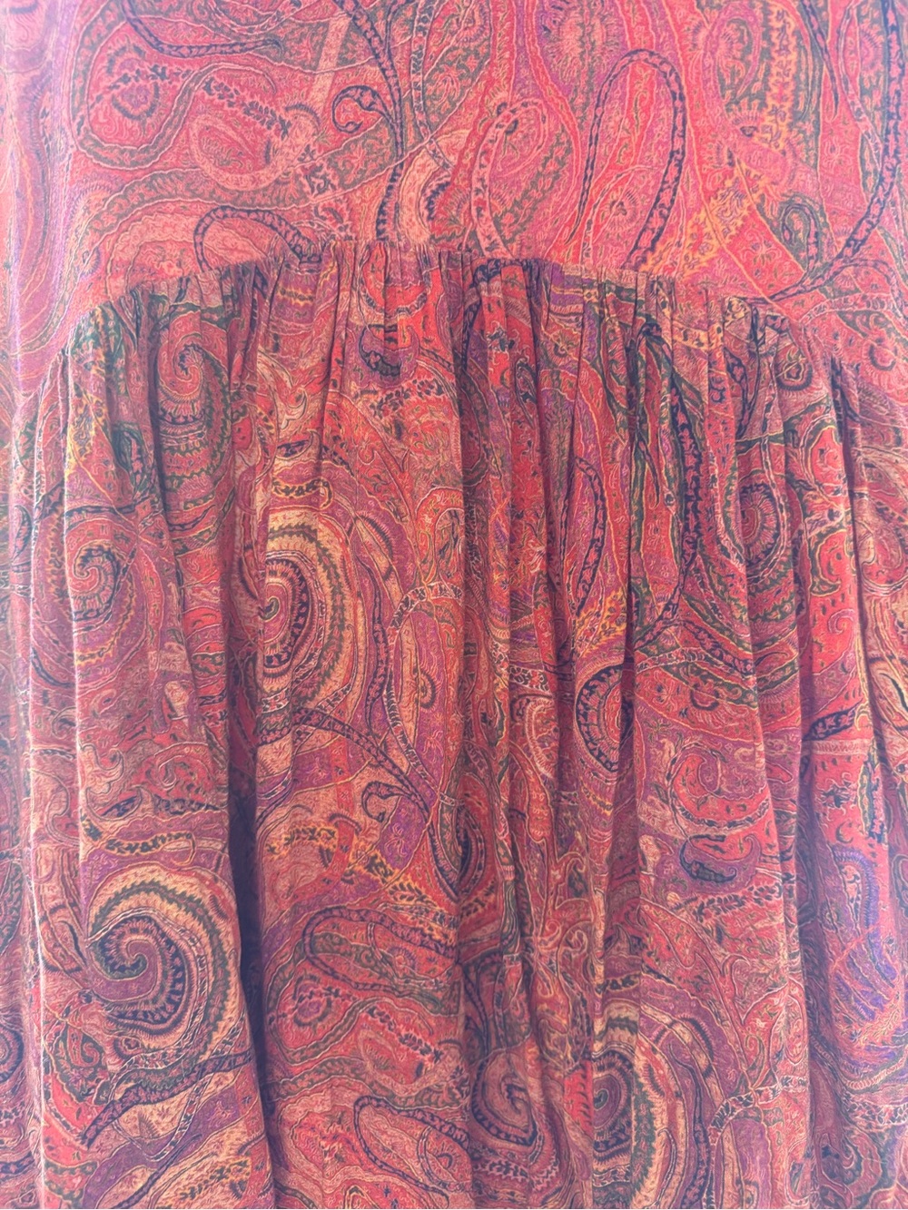 Peruvian Connection Paisley Boho Babydoll Dress - Picture 10 of 16